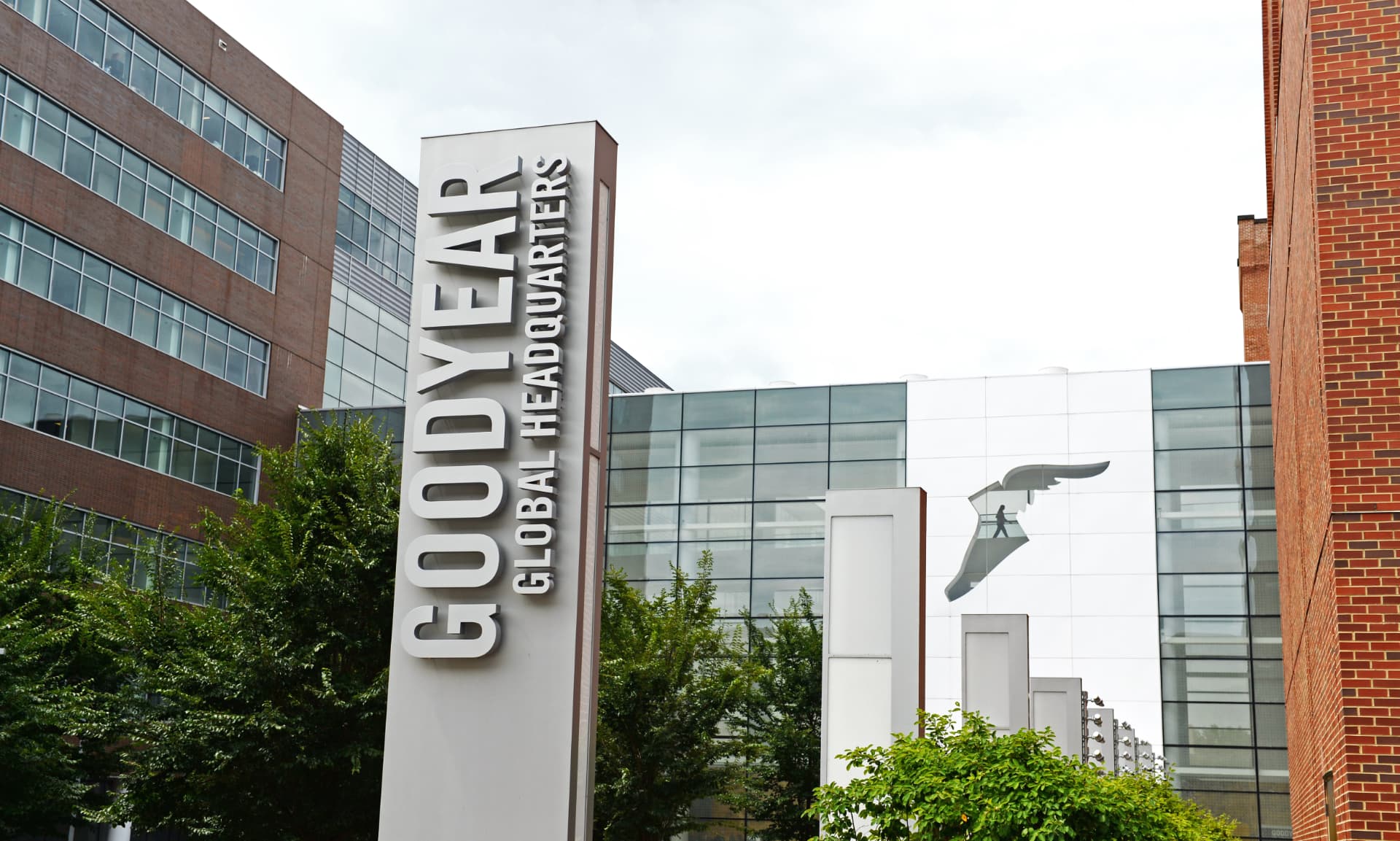 Goodyears globala huvudkontor i Akron, Ohio