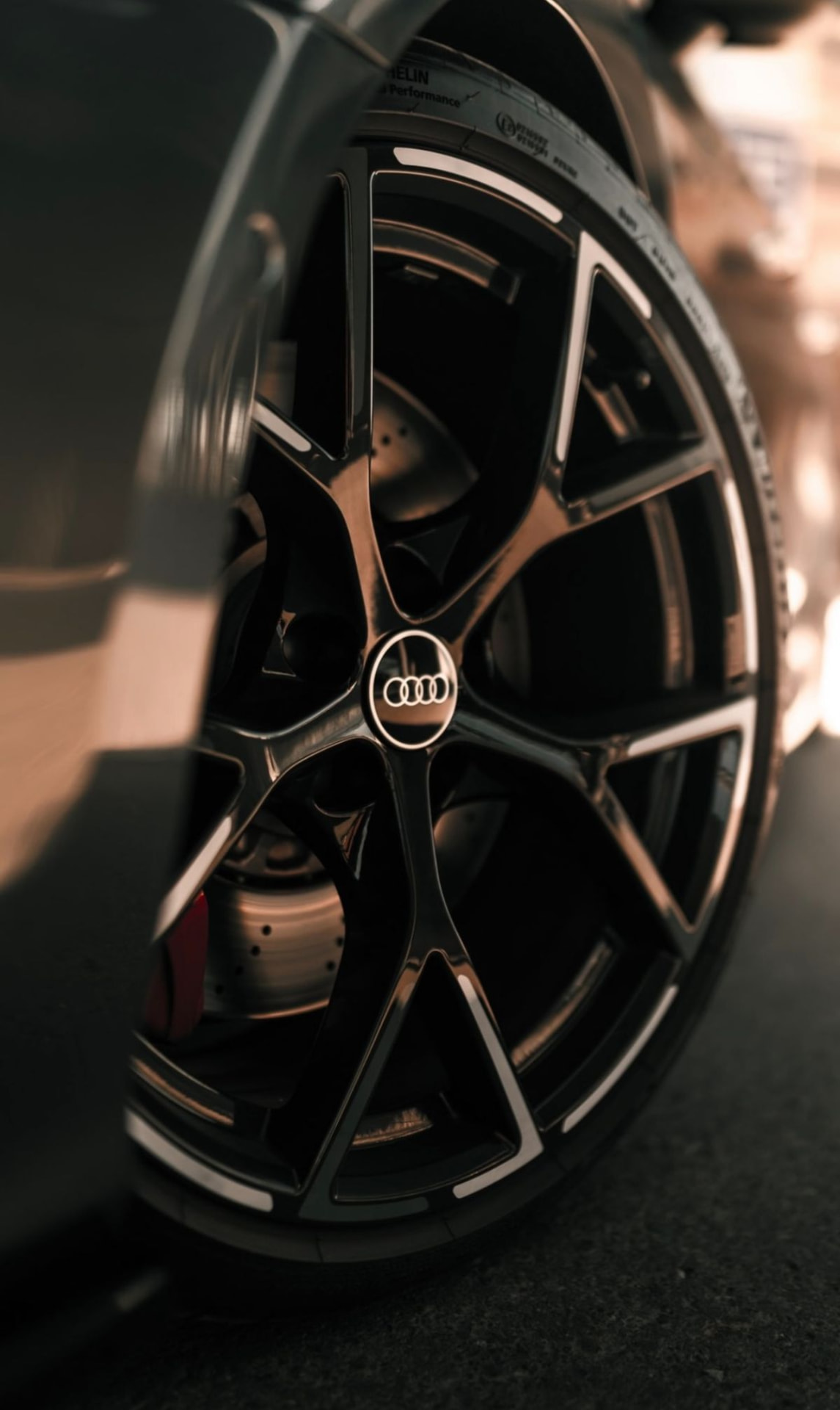 Audi fälg med premiumdäck